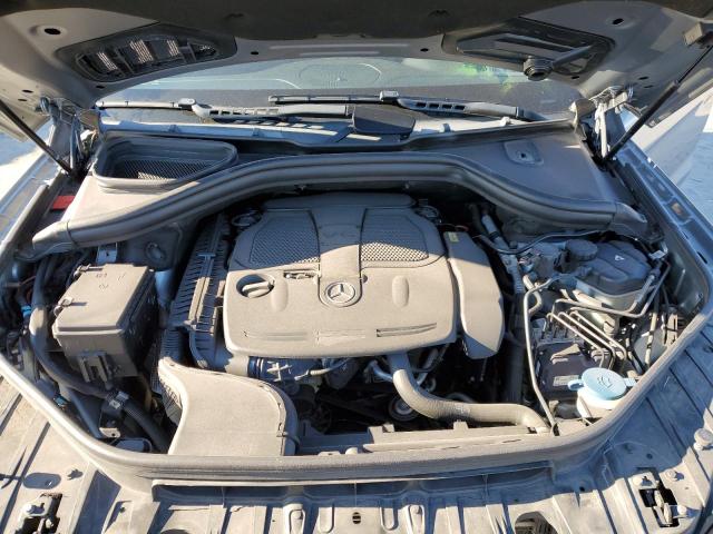 4JGDA5HB1CA074829 - 2012 MERCEDES-BENZ ML 350 4MATIC SILVER photo 11