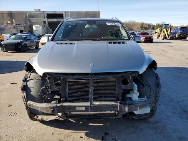 4JGDA5HB1CA074829 - 2012 MERCEDES-BENZ ML 350 4MATIC SILVER photo 5
