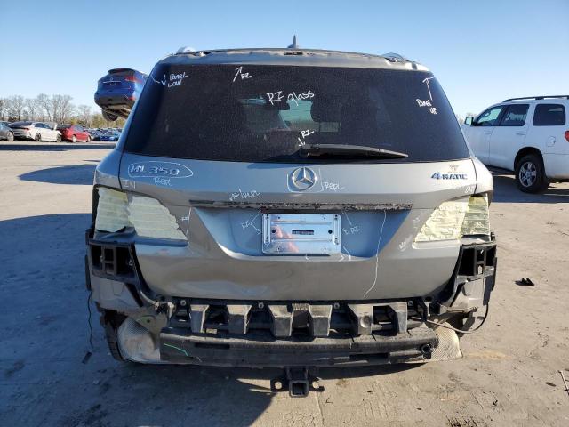 4JGDA5HB1CA074829 - 2012 MERCEDES-BENZ ML 350 4MATIC SILVER photo 6