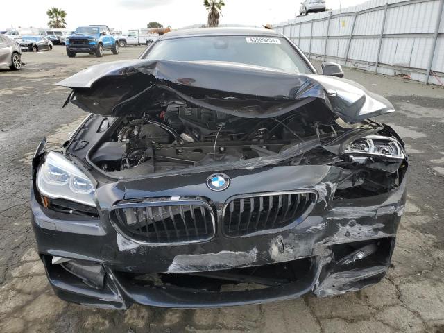 WBA6D4C56GD977477 - 2016 BMW 650 I GRAN COUPE BLACK photo 5