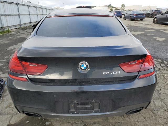 WBA6D4C56GD977477 - 2016 BMW 650 I GRAN COUPE BLACK photo 6