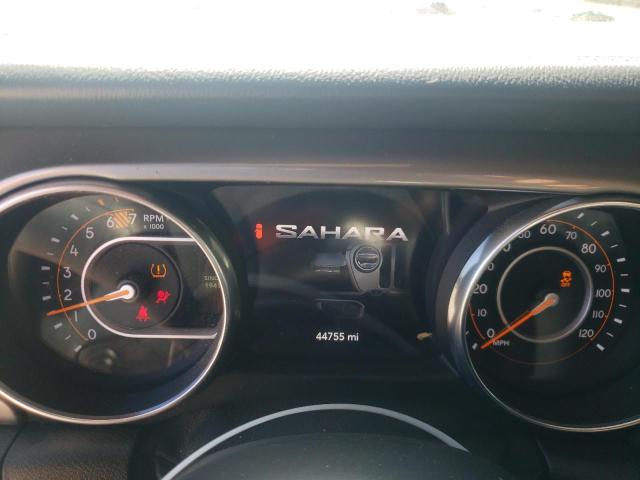 1C4HJXEN4JW327951 - 2018 JEEP WRANGLER U SAHARA WHITE photo 9