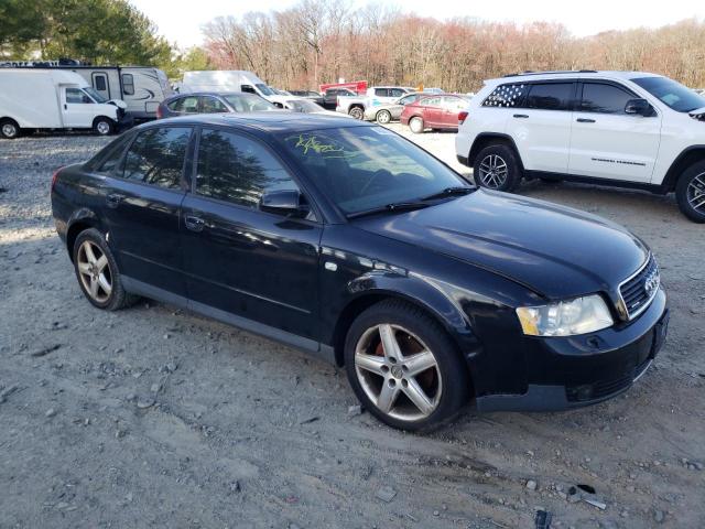 WAULC68E33A350080 - 2003 AUDI A4 1.8T QUATTRO BLACK photo 4