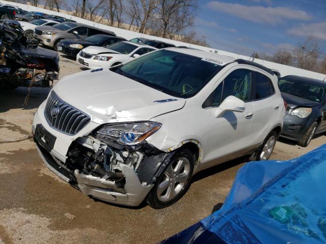 KL4CJDSB1FB121143 - 2015 BUICK ENCORE PREMIUM WHITE photo 1