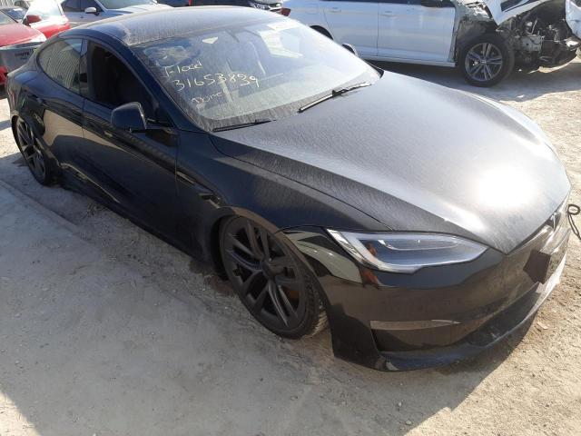 5YJSA1E63MF435675 - 2021 TESLA MODEL S Qara foto 4