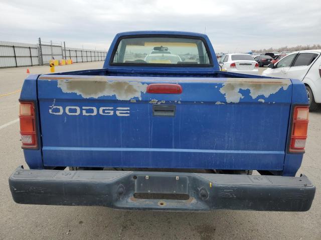 1B7FL26X0SW909180 - 1995 DODGE DAKOTA BLUE photo 6