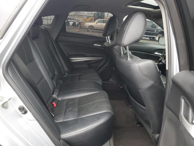 5J6TF2H58EL001825 - 2014 HONDA CROSSTOUR EXL ვერცხლისფერი ფოტო 10