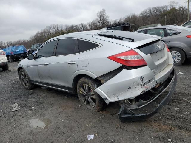 5J6TF2H58EL001825 - 2014 HONDA CROSSTOUR EXL ვერცხლისფერი ფოტო 2