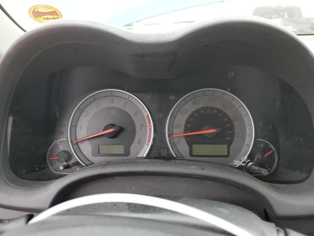 1NXBU4EE4AZ244586 - 2010 TOYOTA COROLLA BASE BLUE photo 9