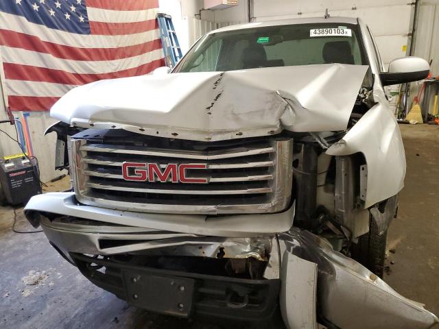 3GTP2WE70CG175902 - 2012 GMC SIERRA K1500 SLT SILVER photo 5