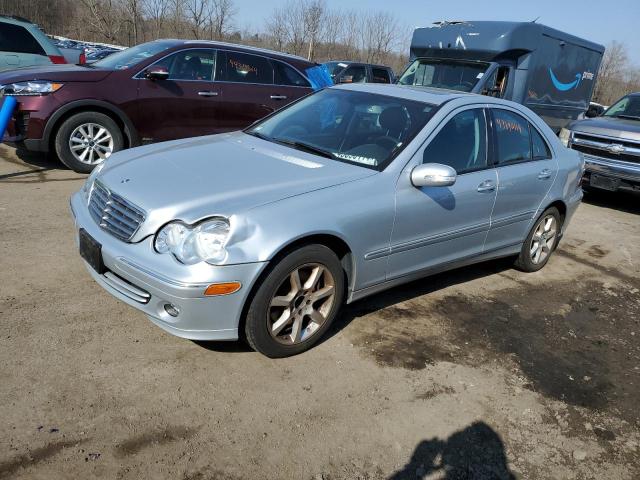 WDBRF92H27F841062 - 2007 MERCEDES-BENZ C 280 4MATIC SILVER photo 1