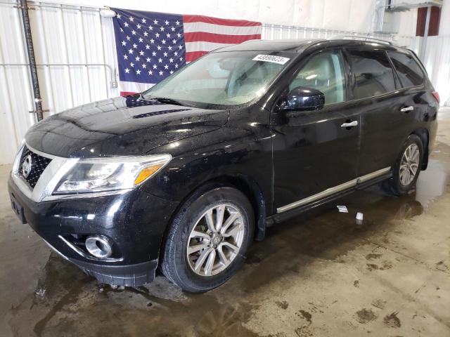 5N1AR2MM5EC666257 - 2014 NISSAN PATHFINDER S 黑色 照片 1