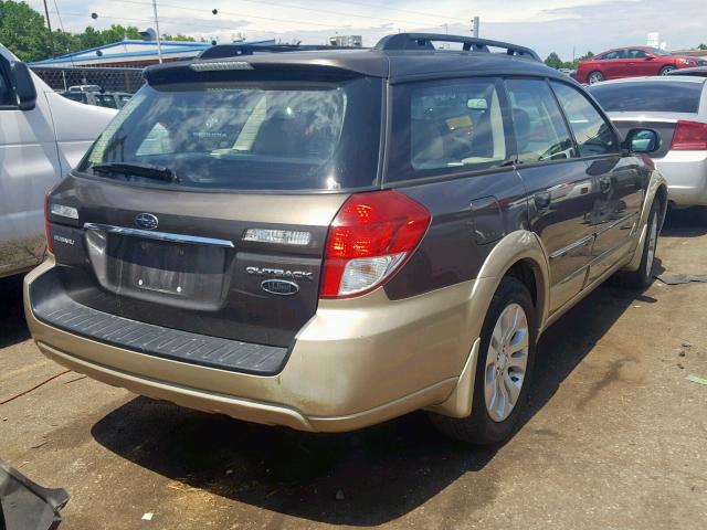 4S4BP86C284301373 - 2008 SUBARU subaru outback 3.  photo 4