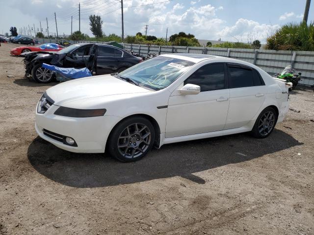 19UUA765X7A032759 - 2007 ACURA TL TYPE S WHITE photo 1