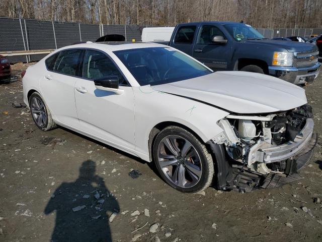 19UUB6F69MA003099 - 2021 ACURA TLX ADVANCE WHITE photo 4