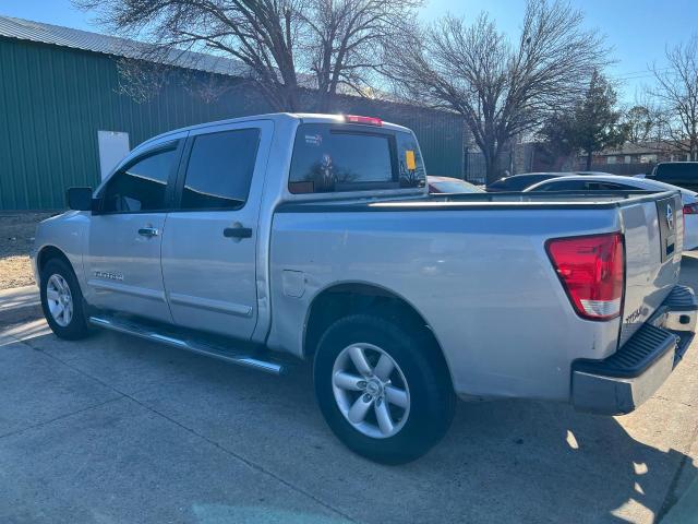 1N6BA07D98N319259 - 2008 NISSAN TITAN XE SILVER photo 3