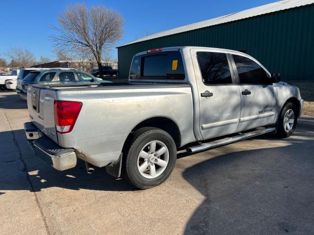 1N6BA07D98N319259 - 2008 NISSAN TITAN XE SILVER photo 4