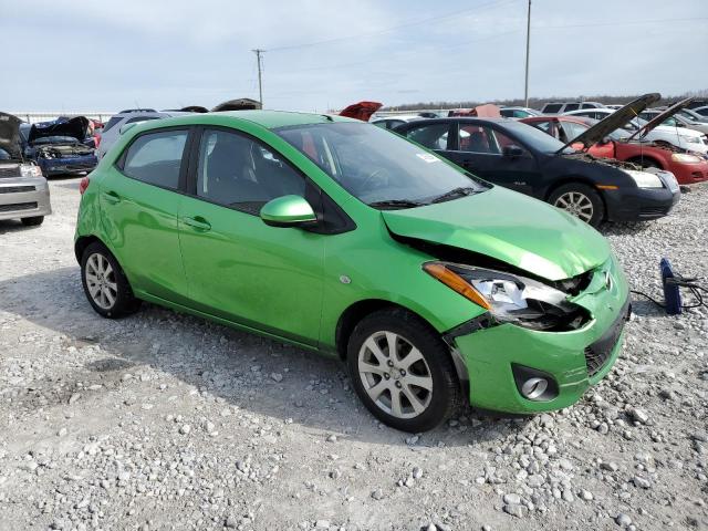 JM1DE1LY0C0136868 - 2012 MAZDA MAZDA2 GREEN photo 4