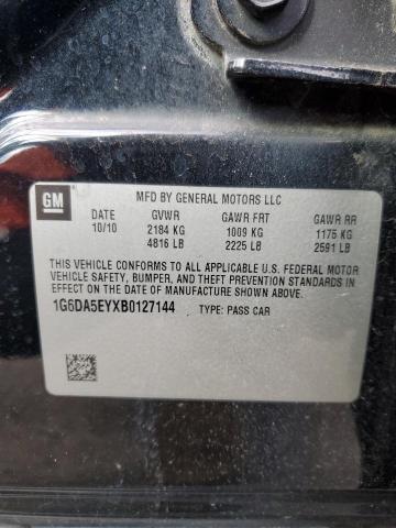 1G6DA5EYXB0127144 - 2011 CADILLAC CTS 黑色 照片 12