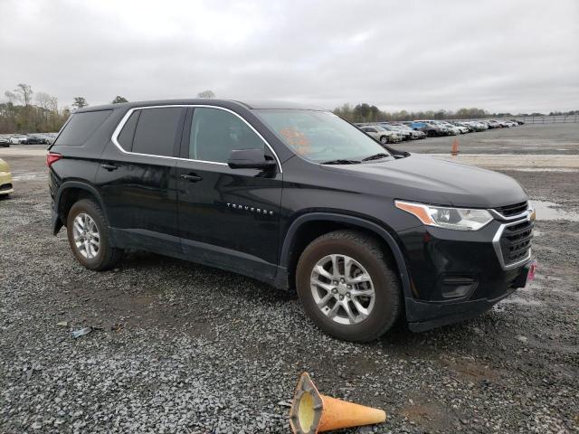 1GNERFKW8JJ107977 - 2018 CHEVROLET TRAVERSE LS BLACK photo 4