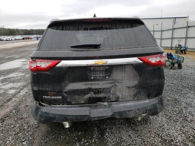 1GNERFKW8JJ107977 - 2018 CHEVROLET TRAVERSE LS BLACK photo 6