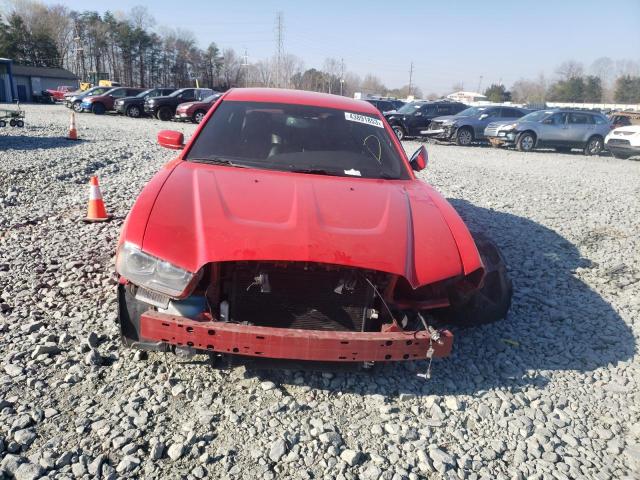 2C3CDXCT3EH162423 - 2014 DODGE CHARGER R/T RED photo 5