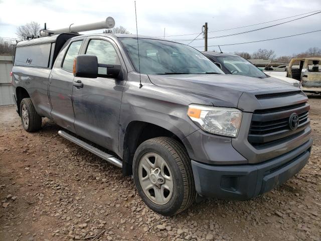 5TFCY5F18EX016688 - 2014 TOYOTA TUNDRA DOUBLE CAB SR/SR5 GRAY photo 4