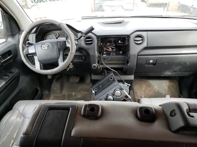 5TFCY5F18EX016688 - 2014 TOYOTA TUNDRA DOUBLE CAB SR/SR5 GRAY photo 8