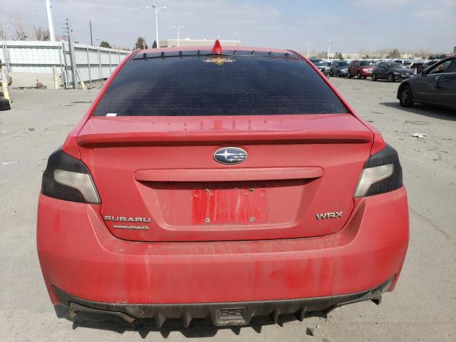 JF1VA1F65J9826141 - 2018 SUBARU WRX LIMITED RED photo 6