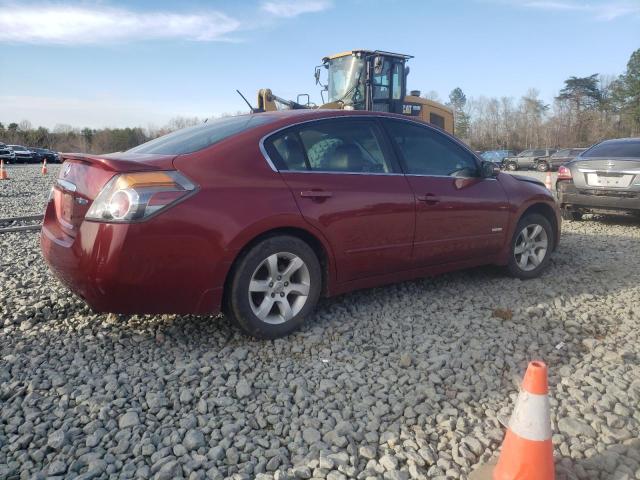 1N4CL21E38C120451 - 2008 NISSAN ALTIMA HYBRID BURGUNDY photo 3