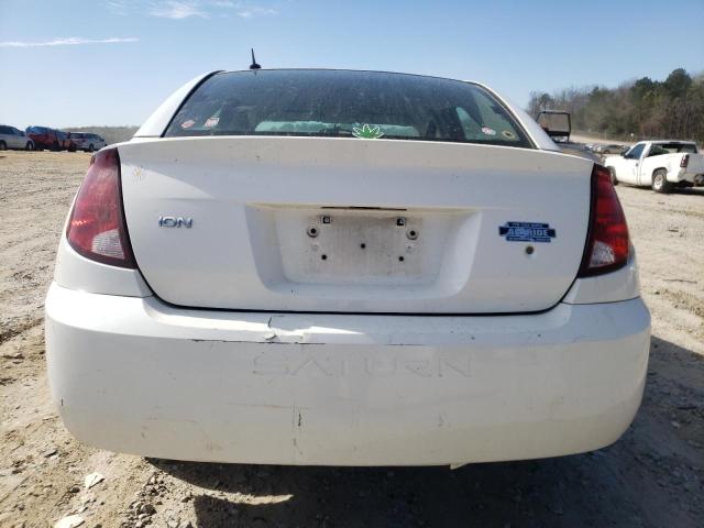 1G8AJ55F27Z141583 - 2007 SATURN ION LEVEL 2 WHITE photo 6