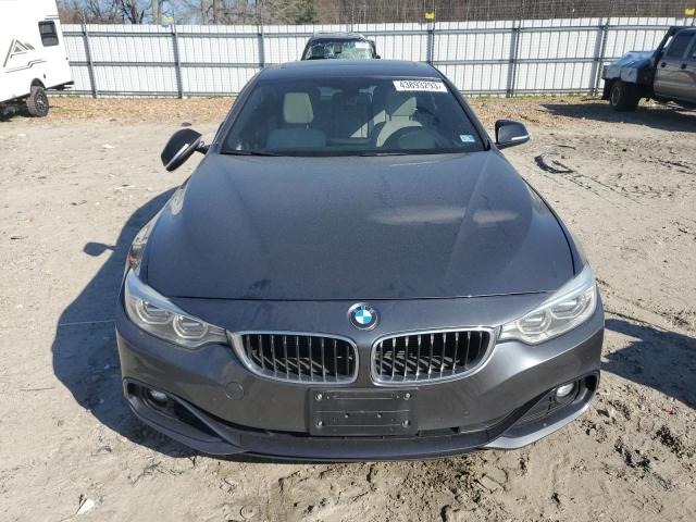 WBA4B1C56FD955277 - 2015 BMW 435 I GRAN COUPE GRAY photo 5