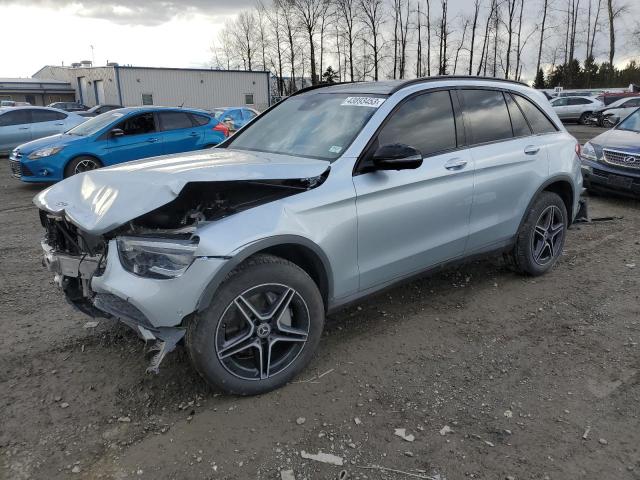 W1N0G8EB6MF945700 - 2021 MERCEDES-BENZ GLC 300 4MATIC SILVER photo 1