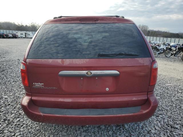 1A4GP45R46B717923 - 2006 CHRYSLER TOWN & COU წითელი ფოტო 6