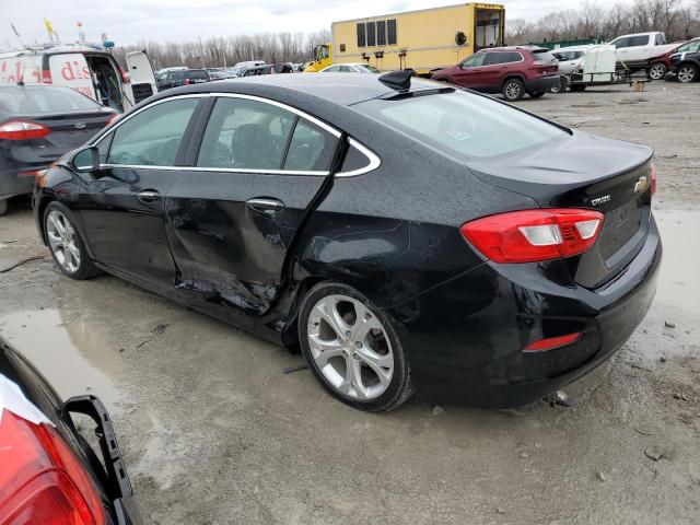 1G1BG5SM2G7240257 - 2016 CHEVROLET CRUZE PREMIER BLACK photo 2