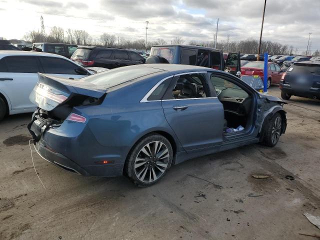 3LN6L5FC6JR607811 - 2018 LINCOLN MKZ RESERVE ლურჯი ფოტო 3