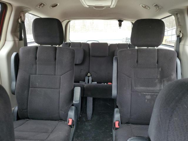 2A4RR5DG3BR623214 - 2011 CHRYSLER TOWN & COU TOURING RED photo 10