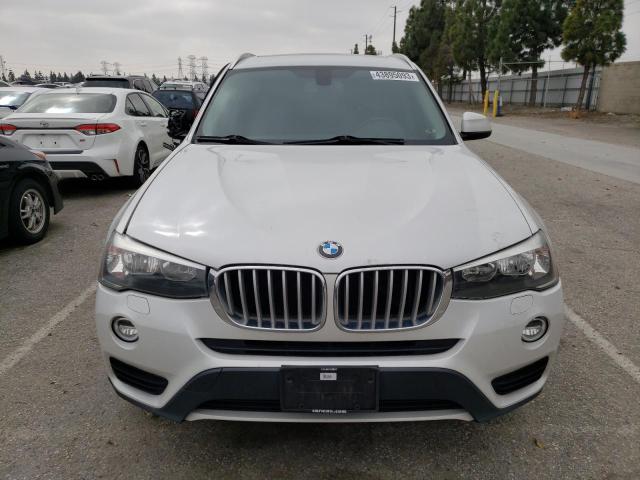 5UXWX9C5XF0D59996 - 2015 BMW X3 XDRIVE28I WHITE photo 5