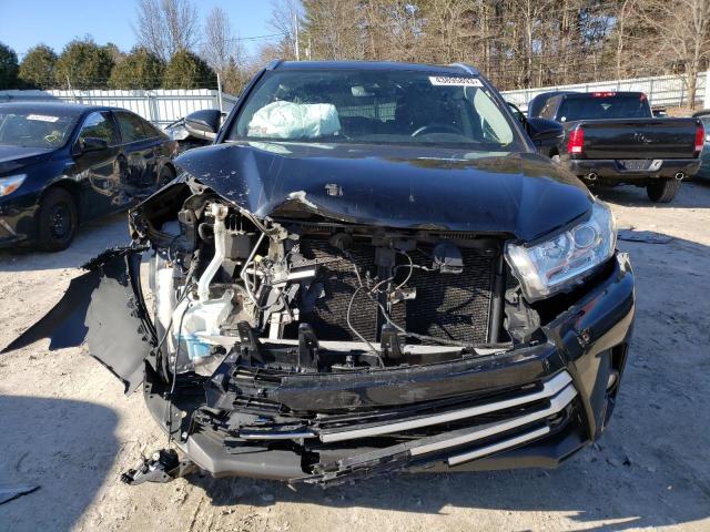 5TDJZRFH4JS489206 - 2018 TOYOTA HIGHLANDER SE BLACK photo 5