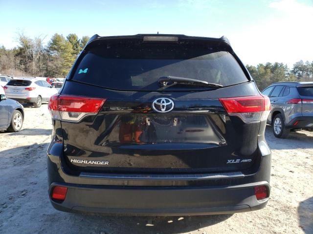 5TDJZRFH4JS489206 - 2018 TOYOTA HIGHLANDER SE BLACK photo 6