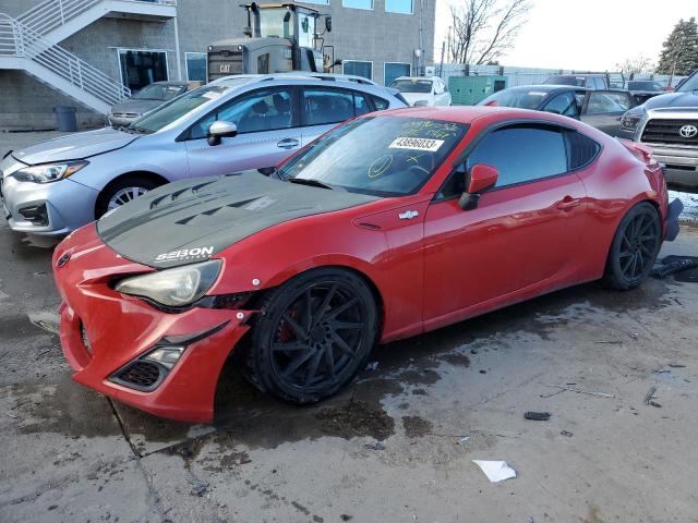 JF1ZNAA1XF8707743 - 2015 TOYOTA SCION FRS RED photo 1