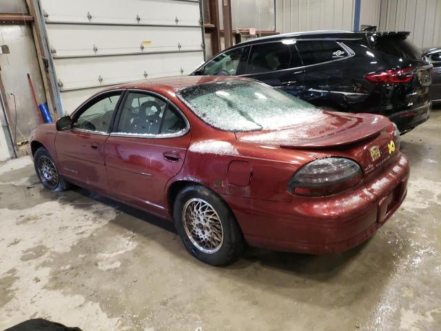 1G2WJ52K0YF293527 - 2000 PONTIAC GRAND PRIX SE MAROON photo 2