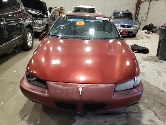 1G2WJ52K0YF293527 - 2000 PONTIAC GRAND PRIX SE MAROON photo 5