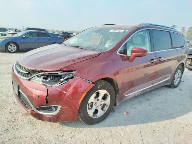 2C4RC1EGXHR622441 - 2017 CHRYSLER PACIFICA TOURING L PLUS RED photo 1