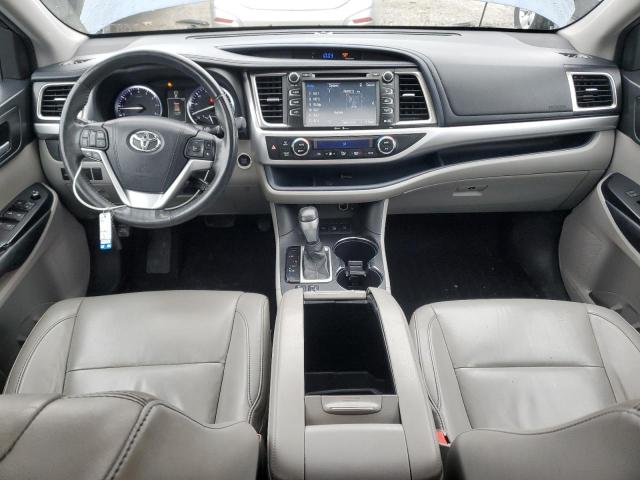 5TDJKRFHXFS172218 - 2015 TOYOTA HIGHLANDER XLE BLUE photo 8