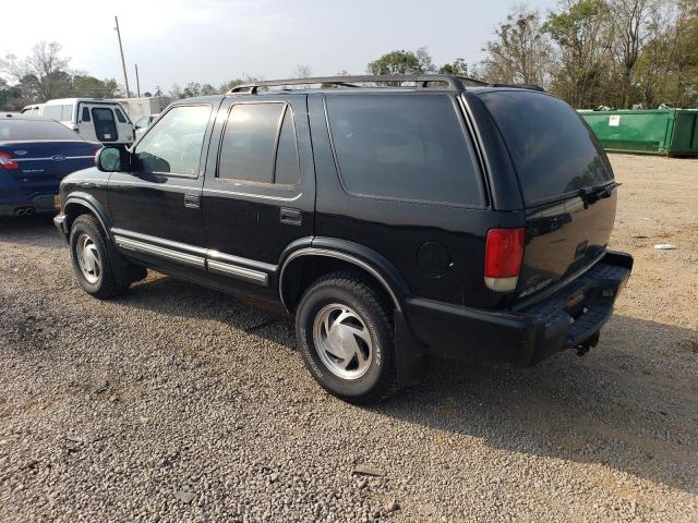 1GNDT13W0Y2100623 - 2000 CHEVROLET BLAZER BLACK photo 2