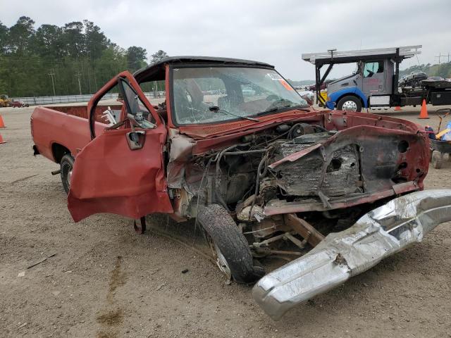 1B7HE16Y3MS248695 - 1991 DODGE D-SERIES D150 RED photo 4