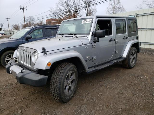 1C4BJWEG7HL553902 - 2017 JEEP WRANGLER U SAHARA SILVER photo 1
