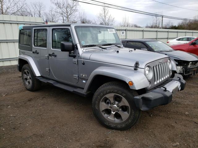 1C4BJWEG7HL553902 - 2017 JEEP WRANGLER U SAHARA SILVER photo 4