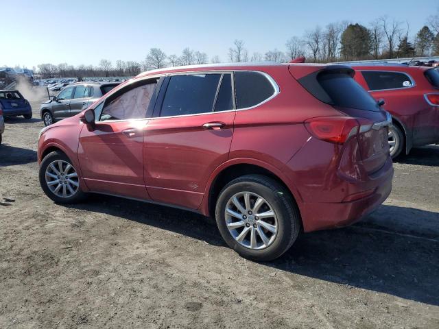 LRBFX2SA1KD105468 - 2019 BUICK ENVISION ESSENCE RED photo 2